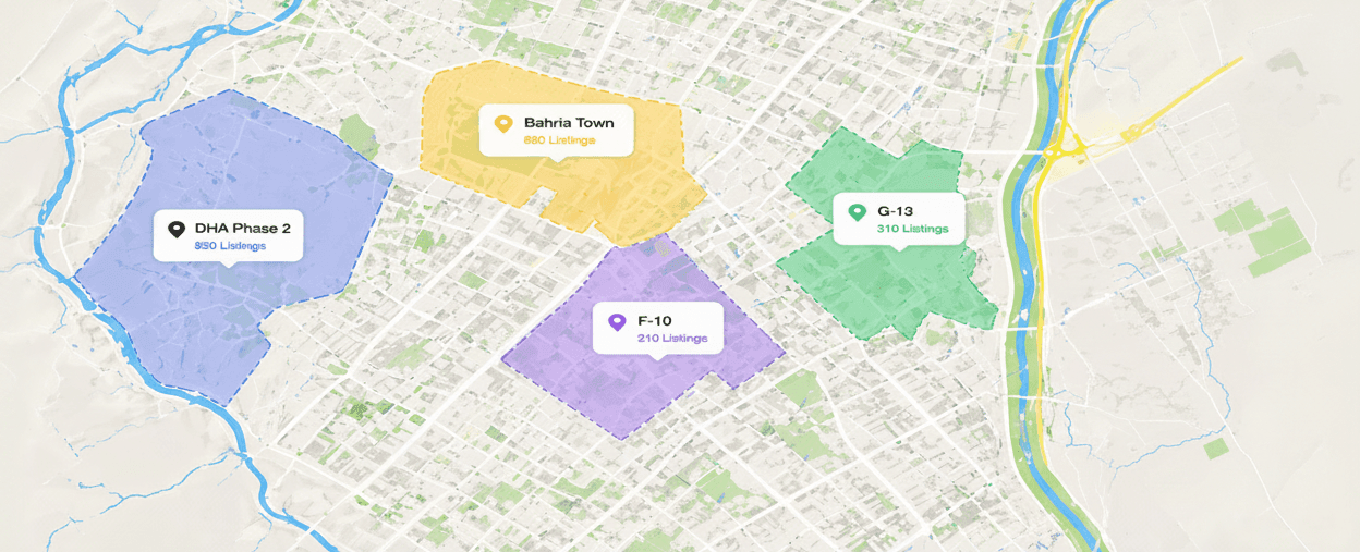 Interactive property map